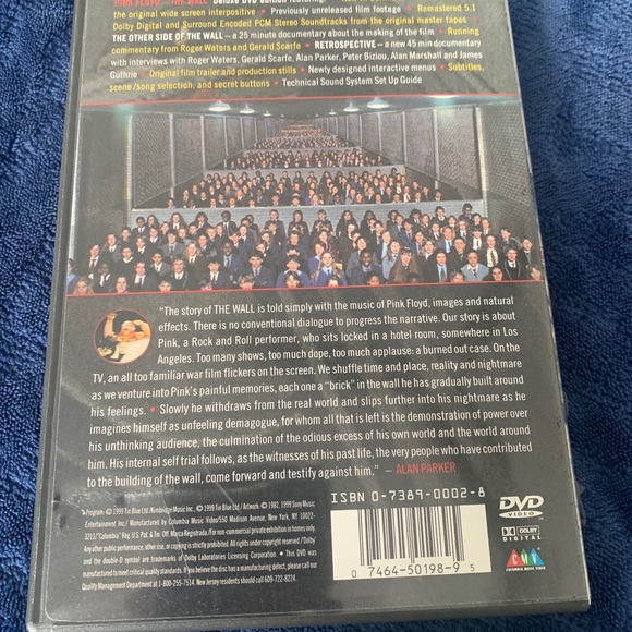 Pink Floyd - The Wall (DVD, 1999, Special Edition) - Picture 2 of 3